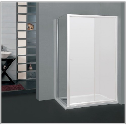 ARTTEC P-10 chrome clear Pevná stěna ke koutu Klasik a Briliant PAN00740