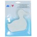 ARTTEC Protiskluzové podložky do vany - set 5 ks - white ducks MSV00366