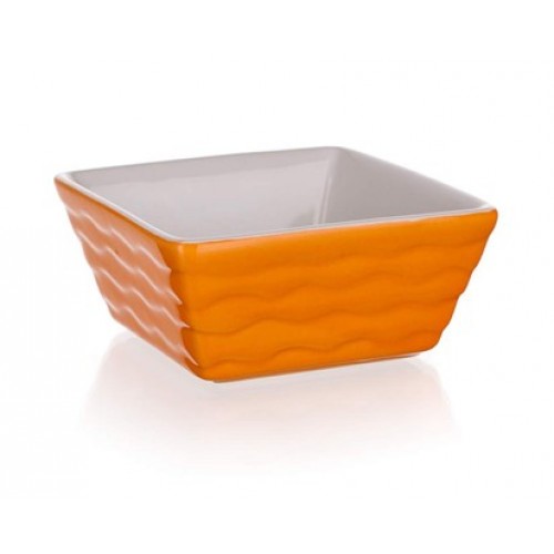 BANQUET Zapékací forma čtvercová 9,5x9,5cm Culinaria Orange 60ZF16