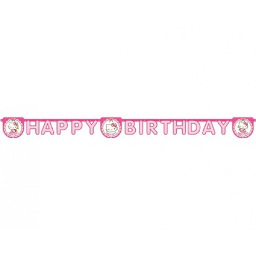 PROCOS Girlanda Happy Birthday Hello Kitty 4481799