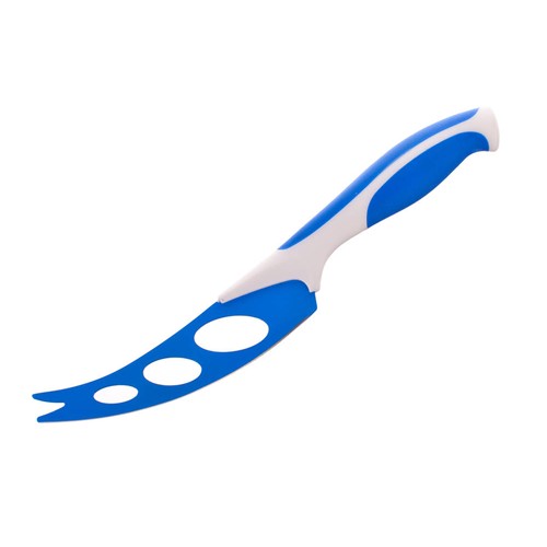 BANQUET SYMBIO NEW nůž na sýr s nepřilnavým povrchem 21,5 cm, modrá 25LI228102MIX-A