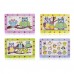 BANQUET OWLS Sada plastového prostírání 43 x 28 cm, 6 ks 12CF43288SET