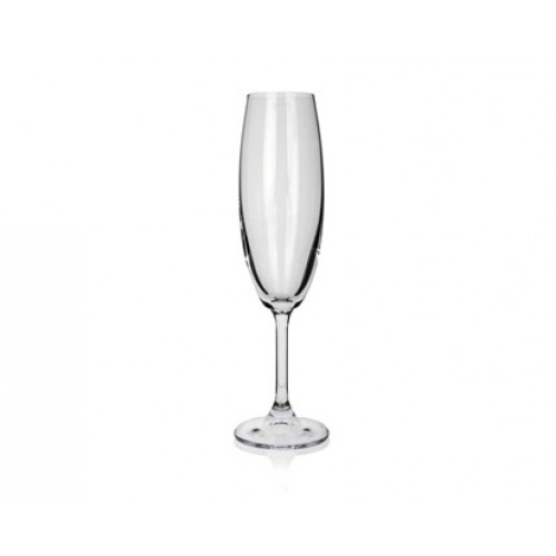 BANQUET CRYSTAL Leona flétna sklenice na šampaňské, 210ml, 6ks, 02B4G006210 BANQUET CRYSTAL Leona flétna sklenice na šampaňské, 210ml, 6ks, 02B4G006210