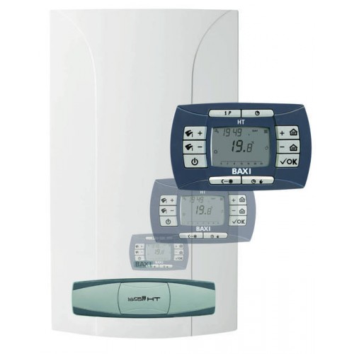 BAXI Luna3 Comfort 1.240 Fi: 9,3-24 kW, vytápění + možno exter. zásobník, turbo