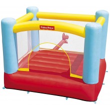 BESTWAY Fisher-Price Nafukovací trampolína, 200 x 170 x 152 cm 93549