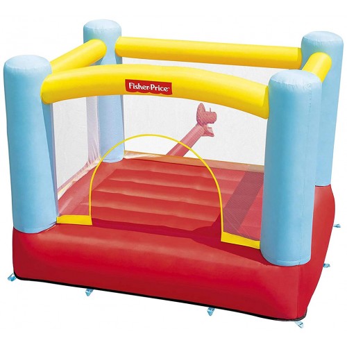 VÝPRODEJ BESTWAY Fisher-Price Nafukovací trampolína, 200 x 170 x 152 cm 93549 POŠKOZENÝ OBAL!!