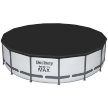 BESTWAY Krycí plachta pro bazén 457 cm, černá 58038