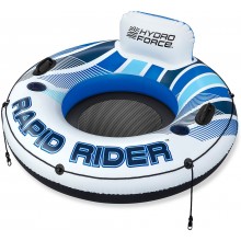 BESTWAY Hydro-Force Rapid Rider Nafukovací křeslo s opěrkou 135 cm 43116