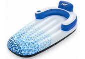 BESTWAY Hydro-Force Indigo Wave Nafukovací lehátko 191 x 107 cm 43533