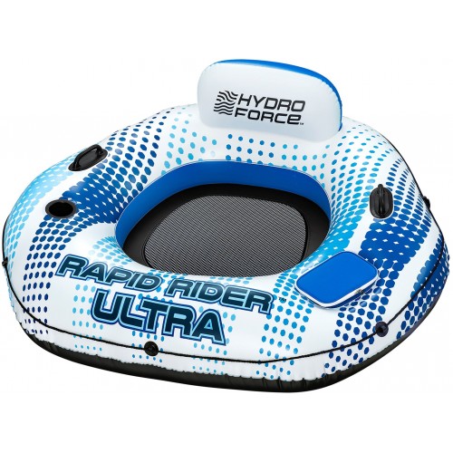 BESTWAY Hydro-Force Rapid Rider Ultra Nafukovací kruh na plavání 165 x 148 cm 43726