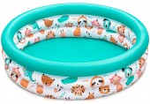 BESTWAY Safari Pals Dětský bazén 102 x 25 cm 51008