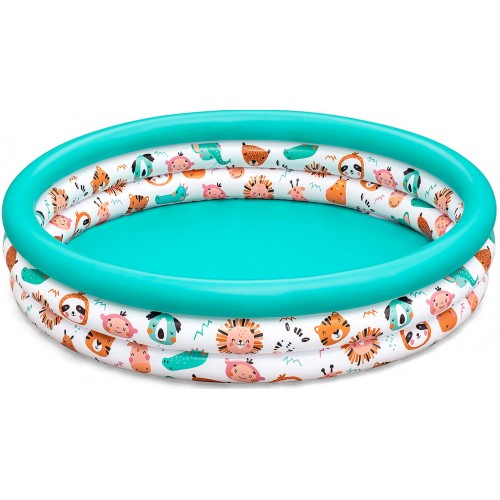 BESTWAY Safari Pals Dětský bazén 122 x 25 cm 51226