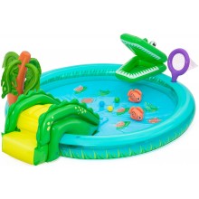 BESTWAY Crocodile Cove Hrací centrum, 224 x 181 x 72 cm 53166