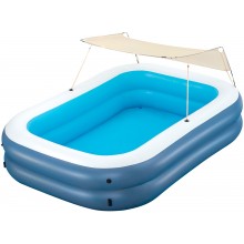 BESTWAY Summer Bliss Nafukovací bazén se stříškou, 254 x 178 x 140 cm 54449