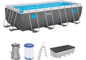 BESTWAY Steel Pro Max Splashview Bazén 488 x 244 x 122 cm, kartušová filtrace 561MB