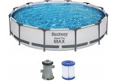BESTWAY Steel Pro Max Bazén 366 x 76 cm, kartušová filtrace 56416