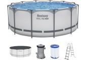 BESTWAY Steel Pro Max Bazén 366 x 122 cm, kartušová filtrace 56420