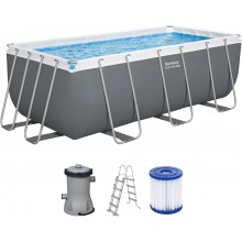 BESTWAY Power Steel Bazénový set 412 x 201 x 122 cm, kartušová filtrace 56456