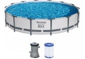 BESTWAY Steel Pro Max Bazén 427 x 84 cm, kartušová filtrace 56595