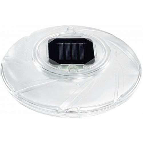 BESTWAY Flowclear Plovoucí solární LED lampa do bazénu 18 cm 58111