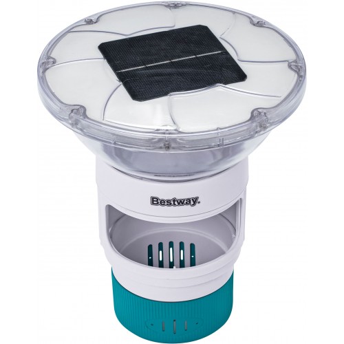 BESTWAY SolarGlow Dávkovací plovák se solárním LED světlem 18 x 21,5 cm 58943 BESTWAY SolarGlow Dávkovací plovák se solárním LED světlem 18 x 21,5 cm 58943