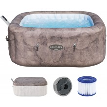 BESTWAY Lay-Z-Spa Rome EnergySense Smart AirJet Vířivka, 180 x 180 x 71 cm, 6 osob 6001K