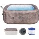 BESTWAY Lay-Z-Spa Rome EnergySense Smart AirJet Vířivka, 180 x 180 x 71 cm, 6 osob 6001K