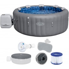 BESTWAY Lay-Z-Spa Santorini EnergySense HydroJet Pro Vířivka, 216 x 80 cm, 7 osob 6001T