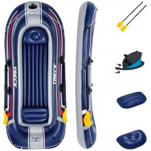 BESTWAY Hydro-Force Treck X3 Nafukovací člun, 307 x 126 x 39 cm 61110