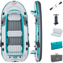 BESTWAY Hydro-Force Adventure Elite X5 Nafukovací člun, 364 x 166 x 45 cm 65159