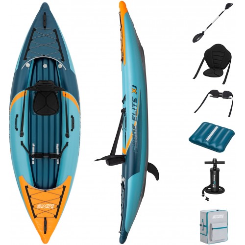 BESTWAY Hydro-Force Surge Elite X1 Nafukovací kajak, 312 x 94 x 30 cm 65180
