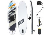 BESTWAY Hydro-Force White Cap Convertible Paddleboard set 65341