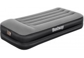BESTWAY Air Bed Komfort Twin jednolůžko s vestavěnou pumpou, 191 x 97 x 46 cm 67401