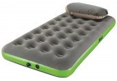 BESTWAY Roll & Relax Twin Nafukovací matrace, 188 x 99 x 22 cm 67619