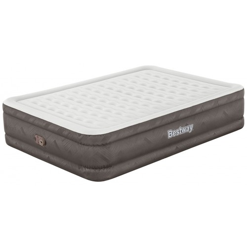 BESTWAY Fortech Queen Nafukovací postel s vestavěnou pumpou, 203 x 152 x 46 cm 69050 BESTWAY Fortech Queen Nafukovací postel s vestavěnou pumpou, 203 x 152 x 46 cm 69050