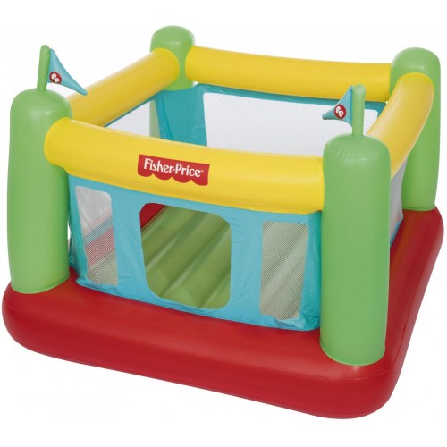 BESTWAY Fisher-Price Nafukovací trampolína, 175 x 173 x 135 cm 93533