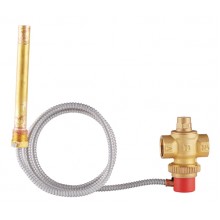 Honeywell termostatický ventil pro chladící smyčku délka kapíláry 4 000 mm TS131-3/4B