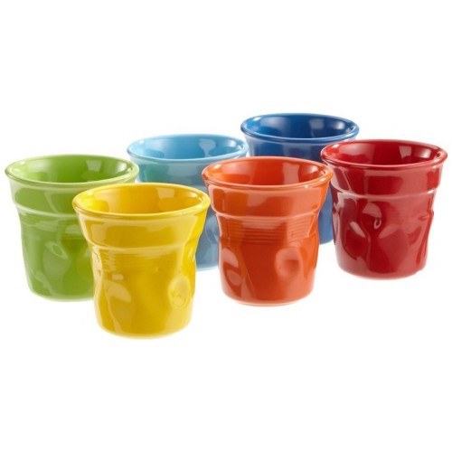 BIALETTI Bicchierini hrnky, zmačkané - barevné 3010199313