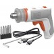 Black & Decker BCRTA01 Aku šroubovák (3,6V/1,5Ah) s upínacím sklíčidlem pro L klíče 2-5mm