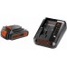 Black & Decker BDC2A20 Sada akumulátoru Li-Ion (1x2,0Ah/18V) + nabíječka pro 14,4 - 18,0V
