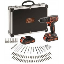 Příslušenství k Black & Decker BDCDC18BAFC Aku vrtačka (30Nm/18V/2x1,5Ah) s příslušenstvím