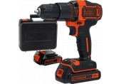 Black & Decker BDCHD18K1B2 Aku příklepová vrtačka (40Nm/18V/2x2,0Ah) Kufr