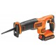 Black & Decker BDCR18 Aku Pila ocaska (18V/1x2,0Ah)