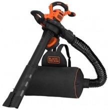 Black & Decker BEBLV300 Elektrický vysavač listí 3in1, 72 l vak, 3000W