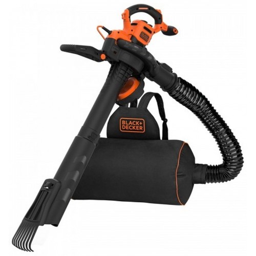 VÝPRODEJ BLACK & DECKER Elektrický vysavač listí 3v1, 3000 W BEBLV301-QS SMONTOVÁNO!!