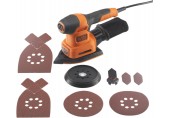Black & Decker BEW200 Víceúčelová vibrační a excentrická multi bruska 200W 4v1