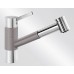 BLANCO Tivo - S dřezová baterie Silgranit, beztlaková, aluminium/chrom 518426