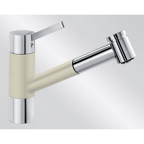 BLANCO Tivo - S dřezová baterie Silgranit, beztlaková, jasmín/chrom 518429