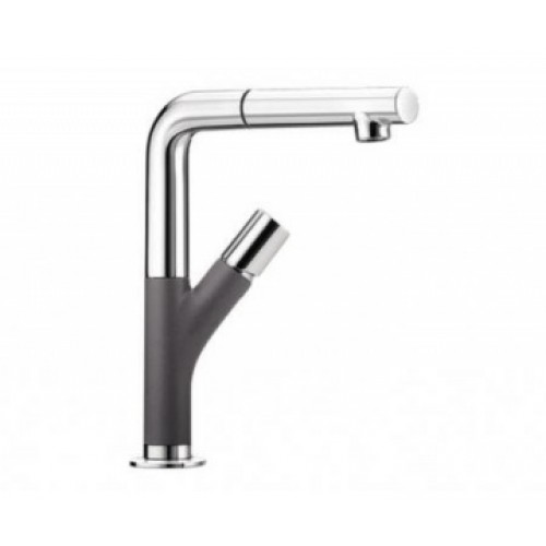 BLANCO Yovis-S dřezová baterie se sprchou, šedá skála 518807