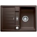 BLANCO Lexa 40 S dřez Silgranit, káva 518630
